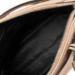 Pre Owned Fendi Beige Leather By The Way Crossbody Bag