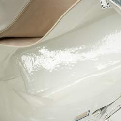 Pre Owned حقيبة يد فندي شوبر كانفاس مقوى مطبوع شعار الماركة مونوغرامي متعدد الألوان