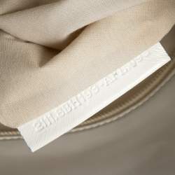 Pre Owned حقيبة يد فندي شوبر كانفاس مقوى مطبوع شعار الماركة مونوغرامي متعدد الألوان