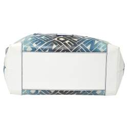 Pre Owned حقيبة يد فندي شوبر كانفاس مقوى مطبوع شعار الماركة مونوغرامي متعدد الألوان