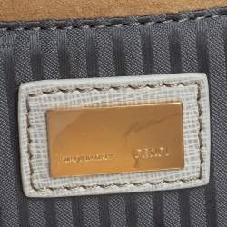 Pre Owned Fendi Multicolor Leather Rush Wristlet Clutch
