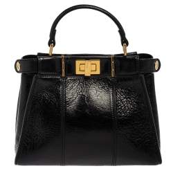 Pu Leather Plain Fendi Handbags