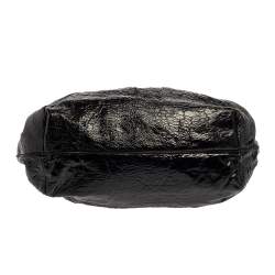 Pre Owned Fendi Black Nappa Leather Spy Hobo