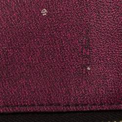 مملوكة مسبقًا Fendi Tobacco Zucca Coated Canvas Spalmati Roll Shopper Tote