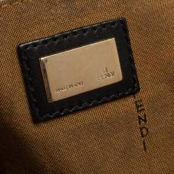 Pre Owned Fendi Tobacco Zucca Canvas and Leather Chef Hobo