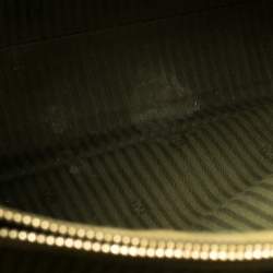 Pre Owned Fendi Olive Green Leather Medium 2Jours Tote