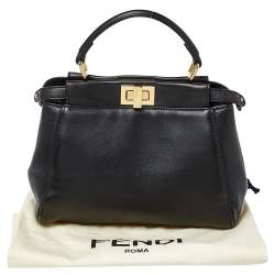 Pre Owned حقيبة فندي "بيكابو" بيد علوية ميني جلد أزرق