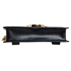 Fendi Black Leather Kan I Belt Bag