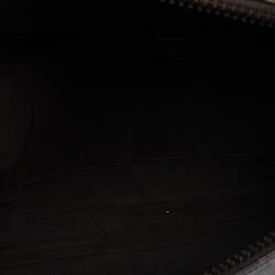 Pre Owned Fendi Tobacco Zucca Coated Canvas Briefcase