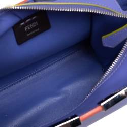 Pre Owned Fendi Lavender Leather Mini 3Jours Tote