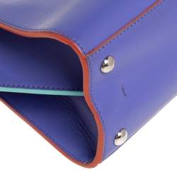 Pre Owned Fendi Lavender Leather Mini 3Jours Tote