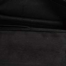Fendi Black Leather Hypnoteyes Wallet on Chain
