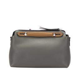 مملوكة مسبقًا Fendi Grey Leather By The Way Satchel Bag
