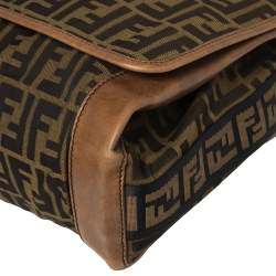 Fendi Tobacco Zucca Canvas Messenger Bag