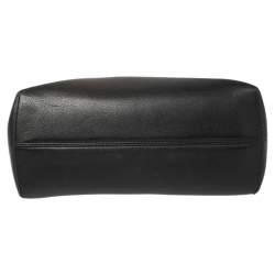 Pre Owned Fendi Black Leather Small By The Way Boston Bag