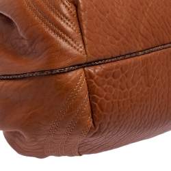 Pre Owned Fendi Tan/Brown Nappa Leather Baby Spy Bag