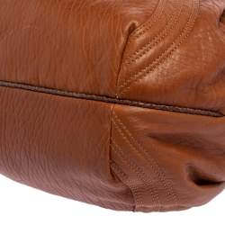Pre Owned Fendi Tan/Brown Nappa Leather Baby Spy Bag