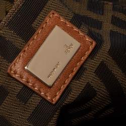 Pre Owned Fendi Tan/Brown Nappa Leather Baby Spy Bag