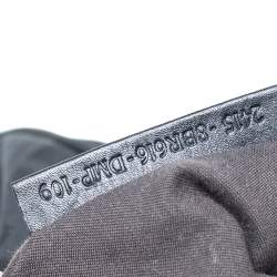 Pre Owned Fendi Black Zucca Canvas Mia Hobo