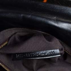 Pre Owned حقيبة كتف فندى قلاب ماكسى بوجيت جلد وكانفاس زوكا بنية 