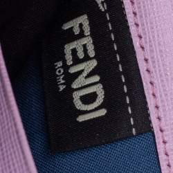 Pre Owned محفظة كونتيننتال فندي مونستر جلد مزخرف كريستال متعدد الألوان