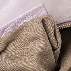 Pre Owned حقيبة فندي باغويت عقدة جلد وردي 