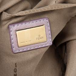 Pre Owned حقيبة فندي باغويت عقدة جلد وردي 