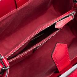 Pre Owned Fendi Multicolor Mixed Media Small 2Jours Tweet Tote