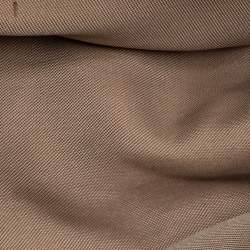 Pre Owned Fendi Beige Zucca Canvas Mama Forever Baguette