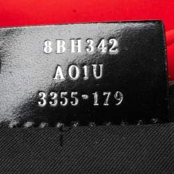 Pre Owned Fendi Red Neoprene and Leather Baby Shopper Tote