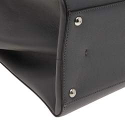 Pre Owned Fendi Grey Leather Large 3Jours Tote