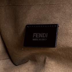 Fendi Yellow Leather Large 3Jours Tote