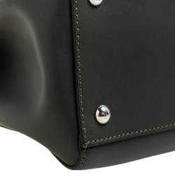 مملوكة مسبقًا حقيبة فندي دوتكوم جلد وجلد ثعبان متعدد الألوان يد علوية