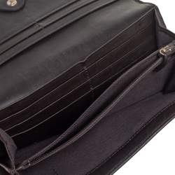 مملوكة مسبقًا Fendi Tobacco Zucca Canvas Mia Continental Wallet