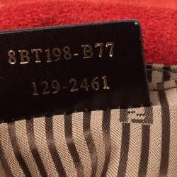 Pre Owned Fendi Metallic Pink Leather Chameleon Crossbody Bag