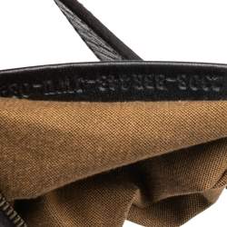 Pre Owned Fendi Tobacco Zucca Canvas and Leather Chef Hobo