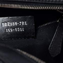 Pre Owned Fendi Black Leather Mini By The Way Backpack