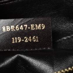 Pre Owned Fendi Mocha Brown Textured Leather Linda Tote