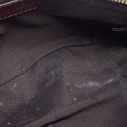 Pre Owned Fendi Tricolor Zucca Canvas Pochette
