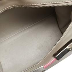 Pre Owned Fendi Beige Leather Petite 3Jours Tote