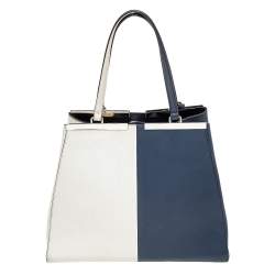 Pre Owned Fendi Multicolor Leather Large 3Jours Tote