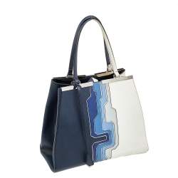 Pre Owned Fendi Multicolor Leather Large 3Jours Tote