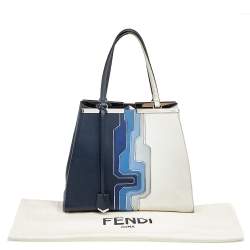 Pre Owned Fendi Multicolor Leather Large 3Jours Tote