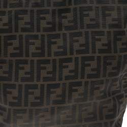 Pre Owned Fendi Tobacco Zucca Canvas Tote