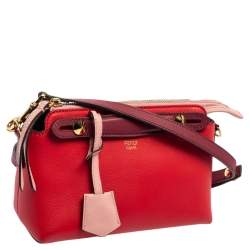 Pre Owned Fendi Multicolor Leather Baby By The Way Bag