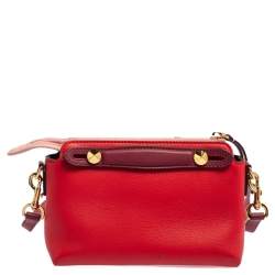 Pre Owned Fendi Multicolor Leather Baby By The Way Bag