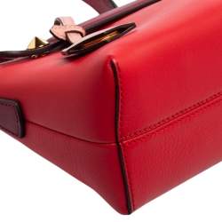 Pre Owned Fendi Multicolor Leather Baby By The Way Bag