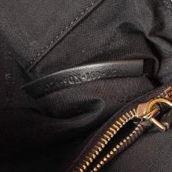 Pre Owned Fendi Black Leather Small By The Way Boston Bag