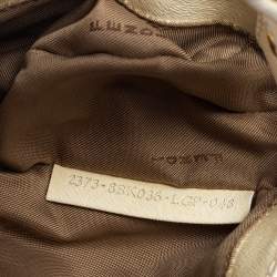 Fendi Beige/White Zucca Canvas And Leather Baguette