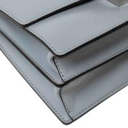 مملوكة مسبقًا حقيبة كتف فندي كان I جلد أزرق صغيرة